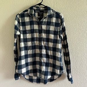 Abercrombie & Fitch- Navy Flannel